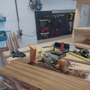 Table de chevet en chêne massif