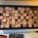 Panneau décoratif avec de la récup