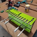 Gabarit queues droite queues d'aronde