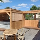 Abris spa +cuisine d'été