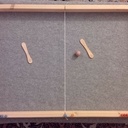 En mode surface moquette, la balle roule moins vite.