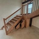 L'escalier ou il faut pas oublier quelque chose avant de l'emprunter!