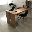 Bureau en châtaignier et pin douglas