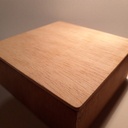 Boite en contreplaqué