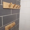 Patères à l'arrache