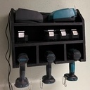 Meuble d'atelier : Rangement pour visseuse