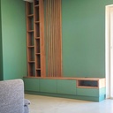 Agencement d'un salon avec meuble TV