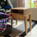 Table de chevet de deux jours