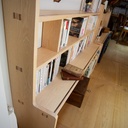 Duo de bibliothèques basses