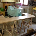 Plan de travail pour ilot central