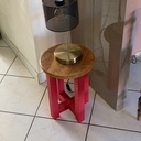 Table d'appoint ou tabouret? Les 2 braves gens...