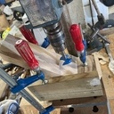 Porte bouteille en équilibre