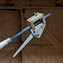 Petit gabarit d'affutage pour gouges de tournage