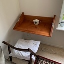 Bureau étagère pliable pour petit espace