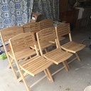 Chaise salon de jardin