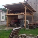 Abri à tracteur