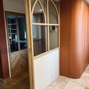 Verrière cloison portes coulissantes