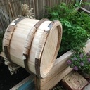 Un petit Seau en Châtaignier