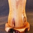 Petit vase en genévrier