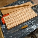 Planche a découper damier