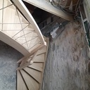 Escalier 1/2 tournant