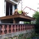 Terrasse bois à Combs La Ville