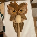 Hibou Intarsia