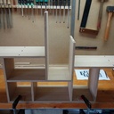 Etagère déstructurée en chêne