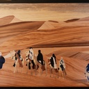 Tableaux en marqueterie