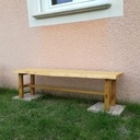 Banc chêne et frêne