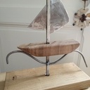 Bâteau en pleine mer