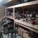 Meuble - établi - rangement conbinée