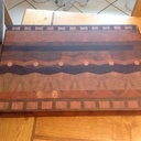 Planche en bois de bout