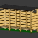 Plan réalisé sur FreeCAD.