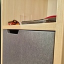 Colonne. Contreplaqué Peuplier, Frêne et Valchromat.