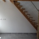 Escalier limon central