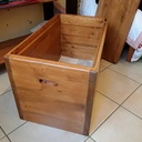 Coffre à jouet en bois de recup
