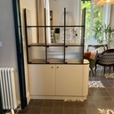 Les meubles de séparation vitrés & cintrés