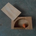 Boite spirale de Fibonacci et nombre d 'or