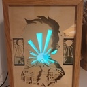 Nouvelle réalisation Light Box DEMON SLAYER TANJIRO