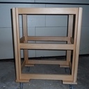 Servante d'atelier en hêtre huilé