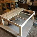 Table basse salon de jardin