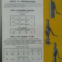 Crics à crémaillère