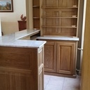 Meuble bar avec vaisselier