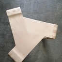 Tabouret design queues droites