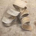 Rond de serviettes cintré à la vapeur