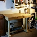 Petit établi de luthier