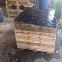 Ma premier création niche pour mon chien