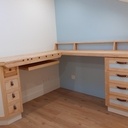 Le bureau et l'établi