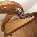 Harpe celtique 19 cordes
